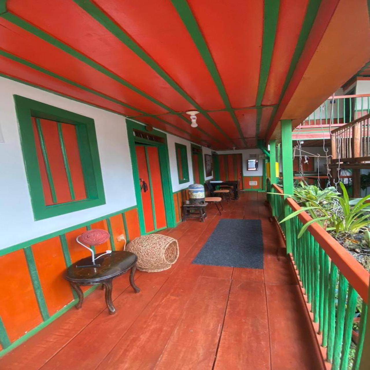 Hostal Estrella de Agua Salento Exterior foto